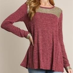 NWT L love tunic. Large